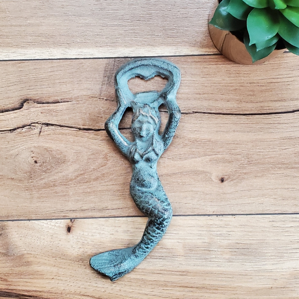 Rustic Mermaid Bottle Opener